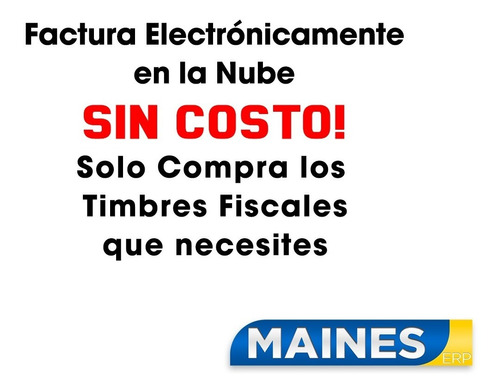 Paq. 300 Timbres Fiscales Para Cfdi Por Internet, En La Nube