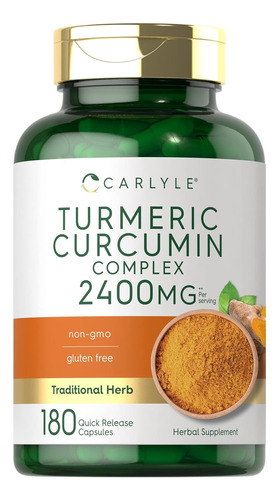 Curcuma + Pimienta Negra Turmeric Bioperine Americano 