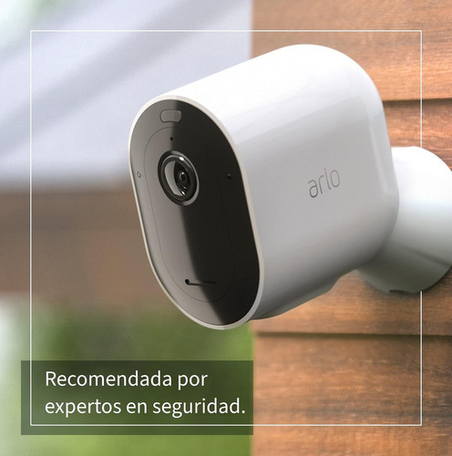 Arlo Pro3, 2 Cámara Vigilancia Wifi 2k, Faro Y Sirena