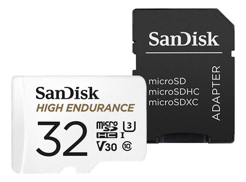 Sandisk Tarjeta Memoria Micro Sd 32gb + Adaptador 4k