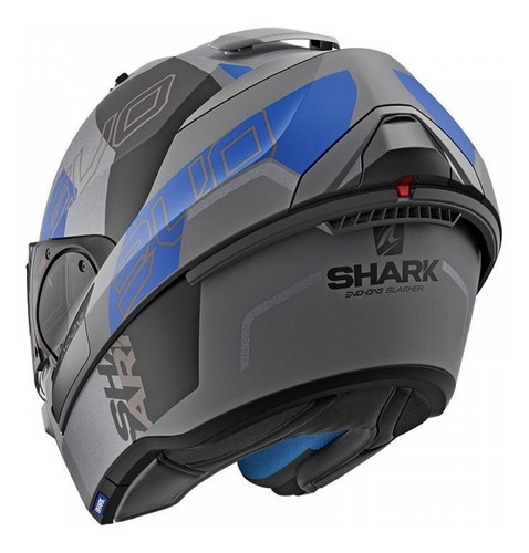 Casco Shark Evo One 2 Slasher Rebatible Completo Moto Delta
