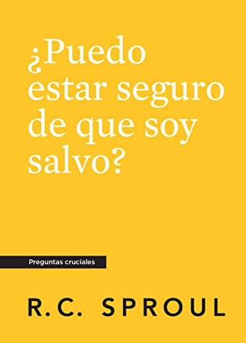 Book :  Puedo Estar Seguro De Que Soy Salvo?, Spanish...