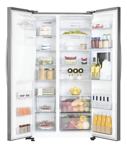 Heladera con freezer inverter Enxuta RENX16600I color acero inoxidable con capacidad de 532L 220V