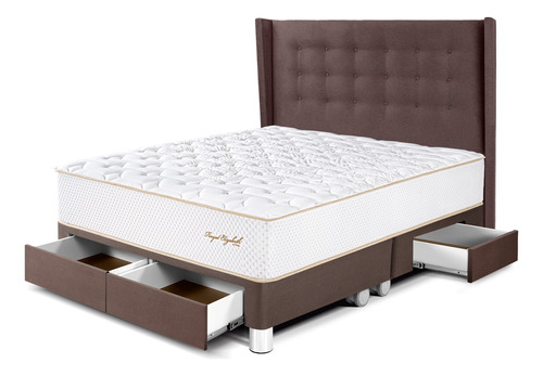 Dormitorio Paraíso Con Cajones Royal Elizabeth Gold | Queen