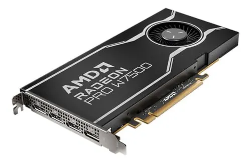 Tarjeta Gráfica Amd Radeon Pro W7500 8gb Gddr6 Altura Comple