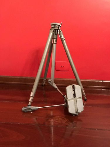 Tripé Gitzo Cremaillere 1 Super + Cabeça Gitzo R2 Manfrotto (Usado)