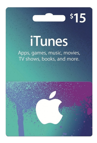 Imagen 1 de 2 de Itunes Appstore $15 Tarjeta De Regalo Digital