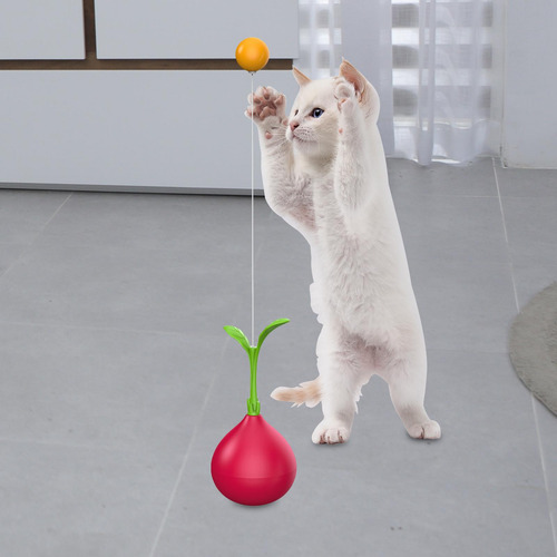 Bola De Juguete Interactiva Para Gatos Que Atrapa El Hogar,