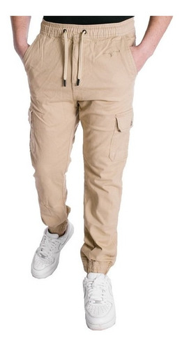 Muvem Pantalon Cargo De Hombre - Fp21003 Enjoy