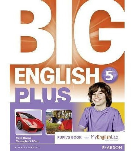 Big English Plus 5 British - Pupil´s With My English, de Mario Herrera. Editorial Pearson en inglés