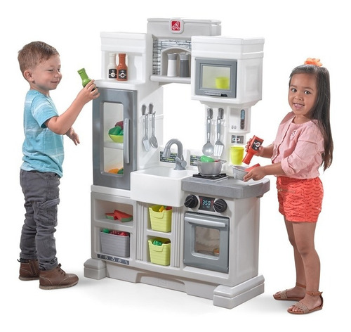 Cocina De Juguete Para Niños - Step2 - Cocinita Moderna Gris
