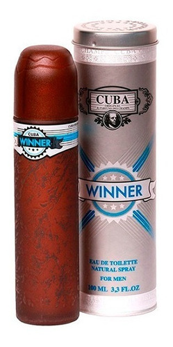 Perfume Cuba Winner 100 Ml  Hombre - mL a $600