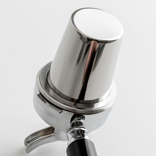Imagen 2 de 10 de Vaso Dosificador Acero Inoxidable Barista 51mm P/ Molinillo
