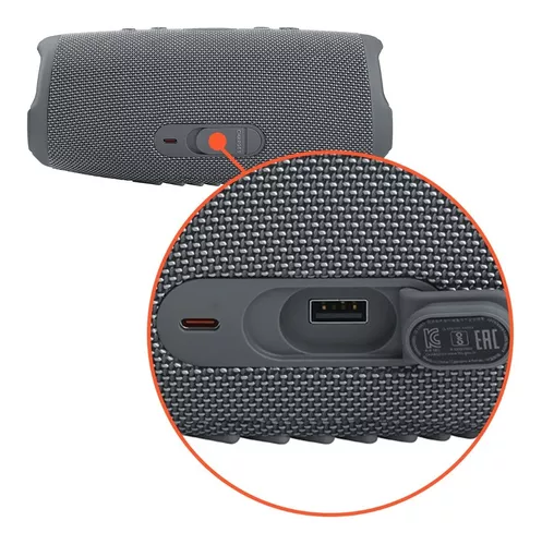 Bocina Jbl Charge 5 Gris Grey Portátil Bluetooth Original