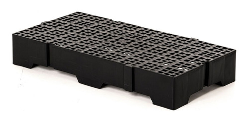 Estrado Piso Plástico 82 Cm Com Encaixe - Preto