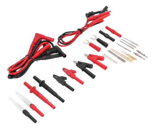 Kit De Cables De Prueba Para Automóviles Con Multímetro, Cli