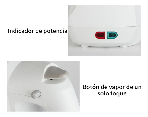Novaka Presión De Alta Temperatura Limpiador De Vapor Color Blanco