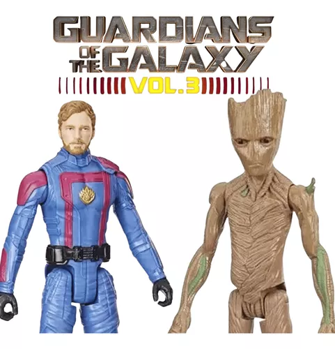 Boneco Star-Lord MV49 Guardiões da Galáxia Nano Metalfigs Jada