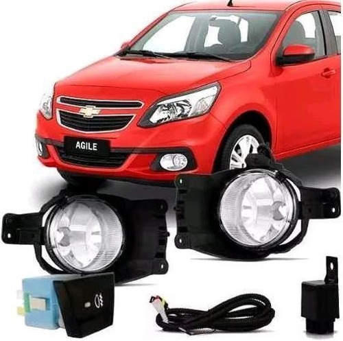 Farol De Milha Kit Shocklight Agile 14-16 H27 27w