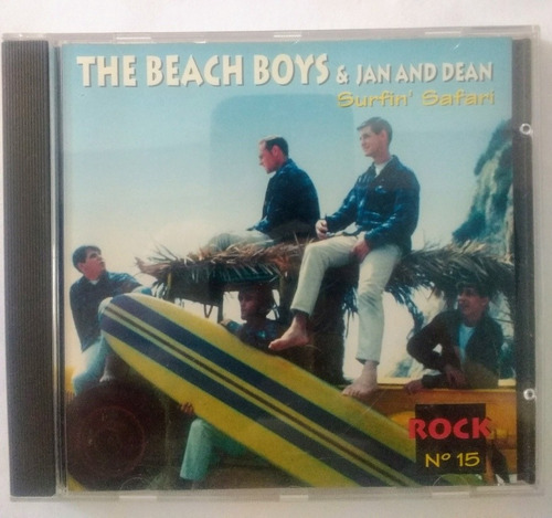 The Beach Boys & Jan And Dean Surfing Safari Cd Original  