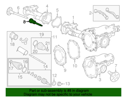 Interruptor Switch Actuador 4x4 Chevrolet Tahoe 2019