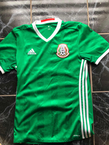 adidas Playera De Fútbol De México 2016-2017 (talla S)