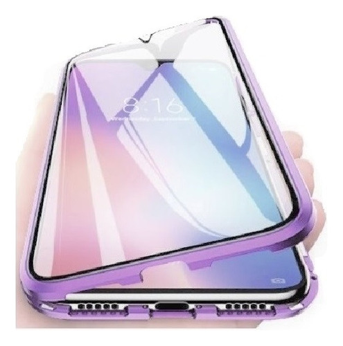 Funda 360 Magnética Para Samsung A14 4g / 5g / Doble Cristal