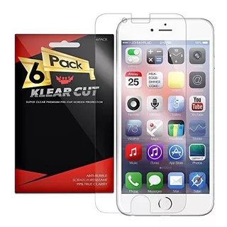 6 Protector Klearcut Para Pantalla Lcd iPhone 6 6s