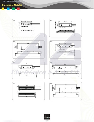 Modulo De 3 Leds Smd 3528 Blanco Exterior Lmt-3528-w3-6610p