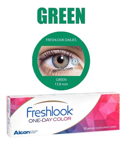 Pupilentes Freshlook One Day 5 Pares Envio Gratis