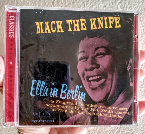 Cd Ella Fitzgerald In Berlin Mack The Knife 1960 Lacrado 