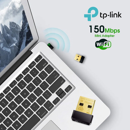 Mini Receptor 150mbps Tarjeta Red Wifi 2.4g Inalambrico Pc
