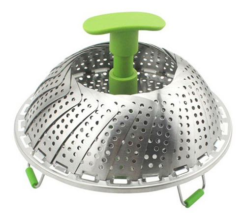 Suministros De Cocina: Cesta De Vapor Plegable De Acero Inox