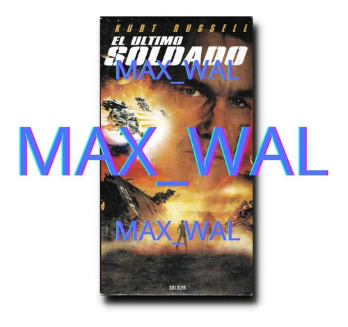 El Ultimo Soldado Vhs Soldier Kurt Russell Connie Nielsen