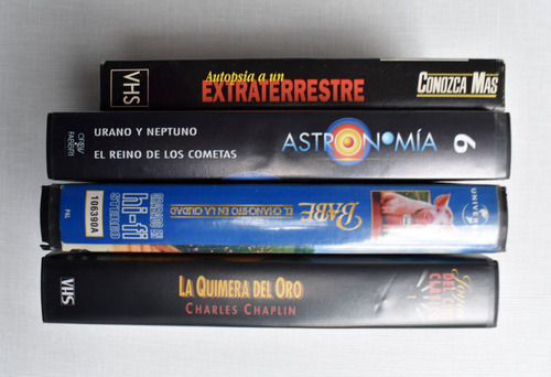 Películas Vhs Originales, Disney Y Otras - Ver Descripcion (Usado)