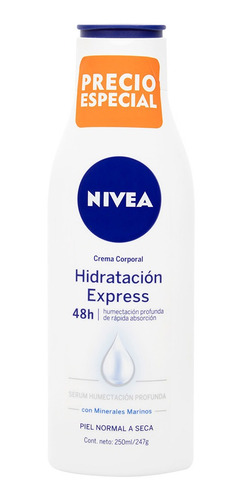 Oferta Crema Nivea Hidratacion Express F - mL a $78