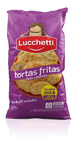 Premezcla Torta Frita Lucchetti X500 Gr