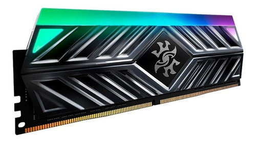 Imagen 2 de 3 de Memoria RAM Spectrix D41 gamer color tungsten grey 16GB 1 XPG AX4U3200716G16A-ST41