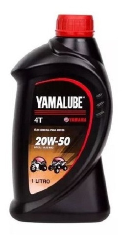 1 Lt Oleo Mineral Yamalube Sae 20w50 Linha Yamaha