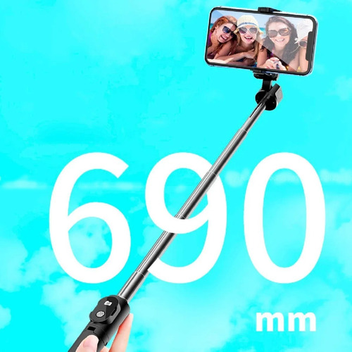 Imagem 7 de 8 de Tripé Pau De Selfie Gira 360º iPhone/android Premium