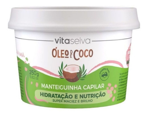 Imagem 1 de 1 de Manteiguinha Capilar Tratamento Mágico Vita Seiva 250g