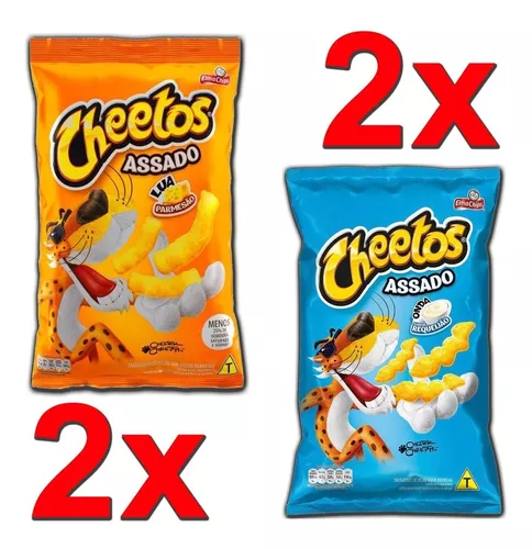 Kit 4 Cheetos Onda Requeijão 1…