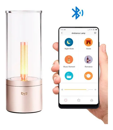 Luminária Led Portátil Inteligente Xiaomi Yeelight, Dourado