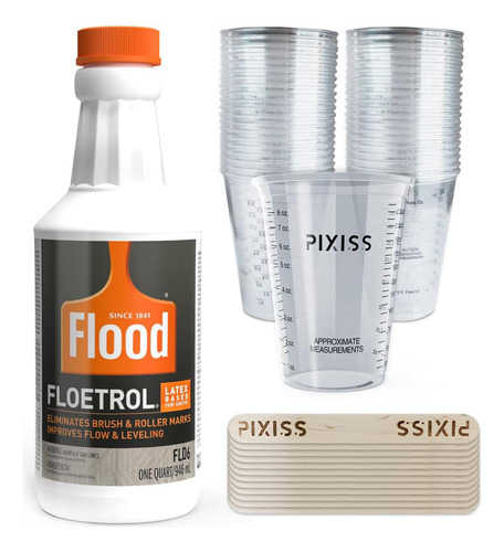 Floetrol, Aditivo Para Pintura Acrílica, Incluye 20 Vasos
