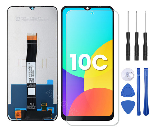 Pantalla Para Xiaomi Redmi 10c Poco C40 Lcd Mostrar Táctil 220333qag, 220333qbi, 220333qny, 220333ql