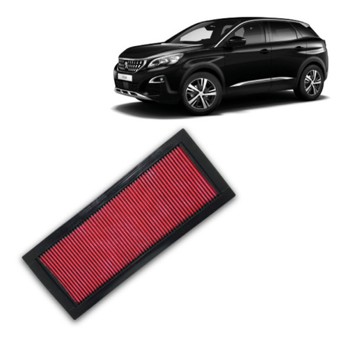 Filtro De Ar Esportivo Inbox Peugeot 3008 1.6 16v Thp 2011+