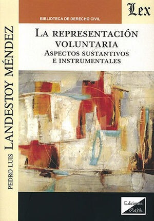 Libro Representación Voluntaria - 1.ª Ed. 2021