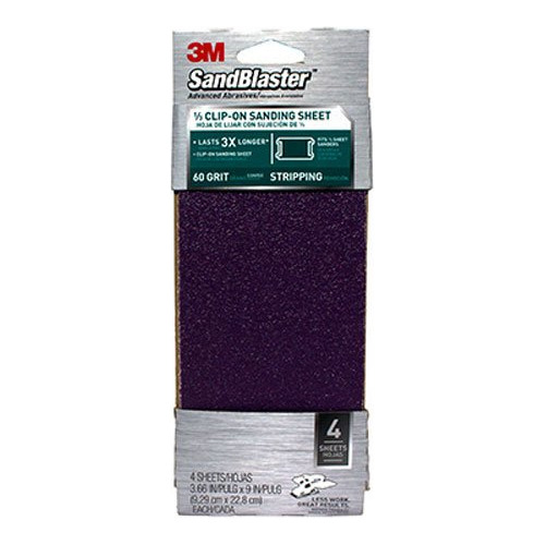 3m Company 9650 4pk Hoja De 3-2/3x9 60g