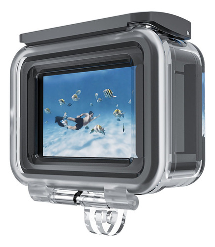 Carcasa Para Gopro Hero 11 / 10 / 9 + Tapa Abierta - Telesin
