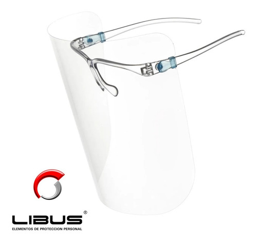 Imagen 1 de 4 de Mascara Facial Libus Antiempaño + Soporte Marco Anteojo